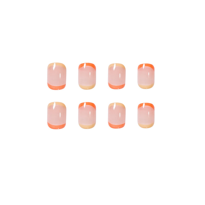 Elegant Nail Art with Bright Tips Stornfield