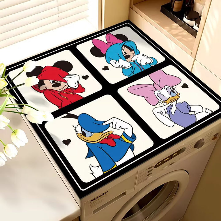 Cartoon Character Laundry Machine Cover