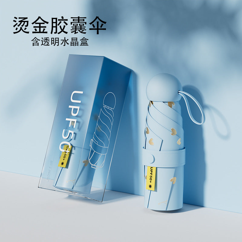 Ladies UV Protection Folding Umbrella with Innovative Design Stornfield