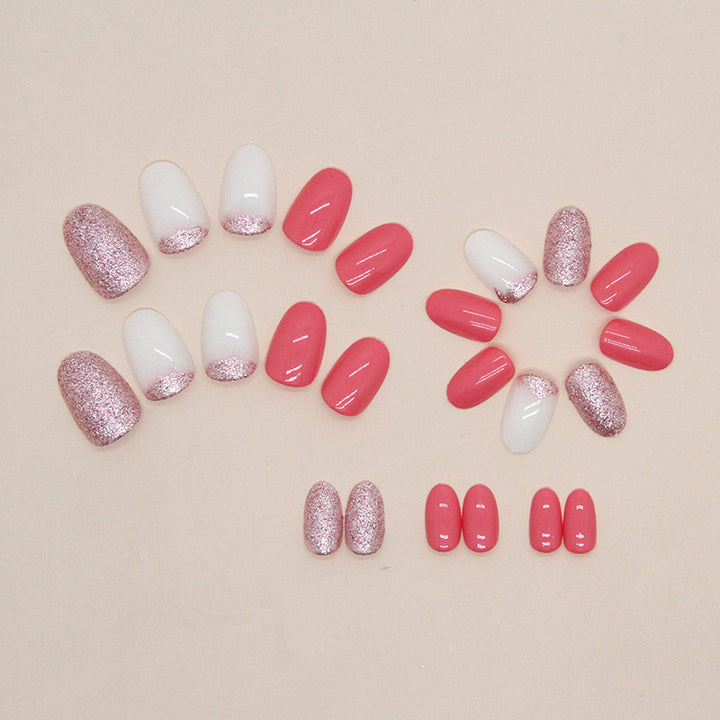 Glittering Press-On Nail Art Set Stornfield