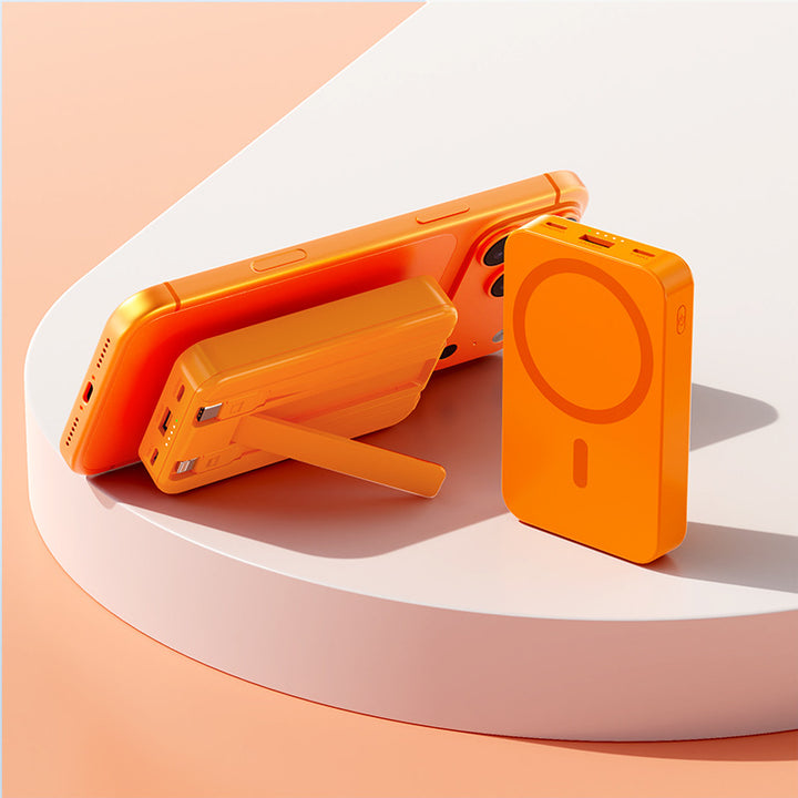 Portable power bank with magnetic function and integrated stand Stornfield