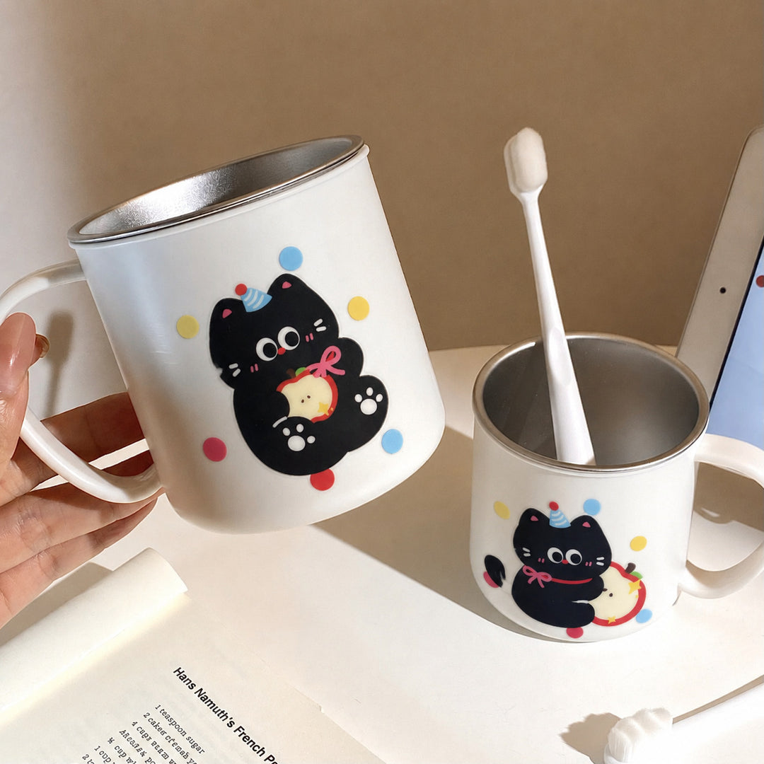 Ceramic mug with playful animal motif Stornfield
