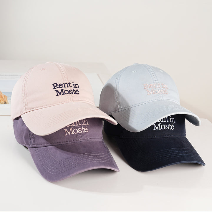 Women’s cotton baseball cap with embroidered lettering Stornfield