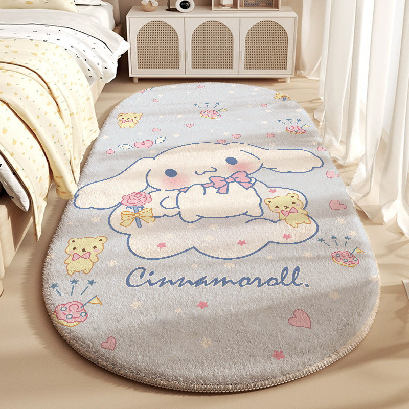 Cartoon-Themed Plush Area Rug