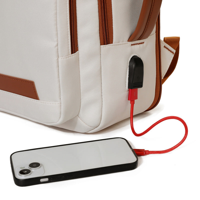 Elegant Structured Laptop Backpack Stornfield