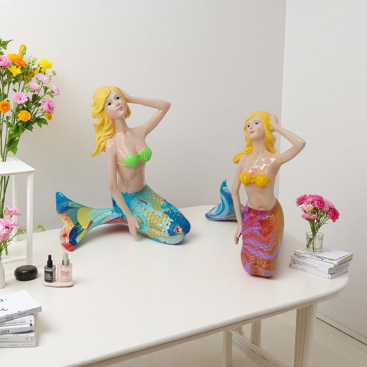 Decorative Mermaid Figurine Stornfield