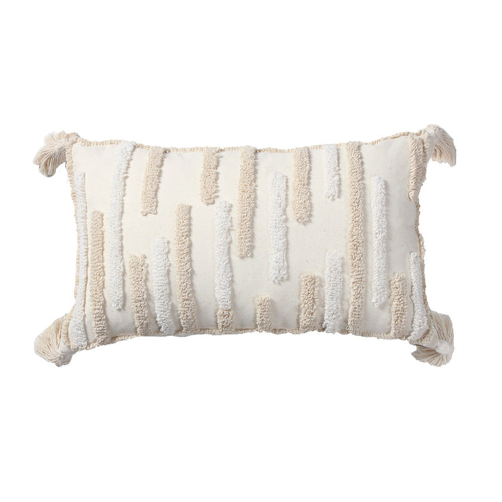 Structured Handwoven Accent Pillow