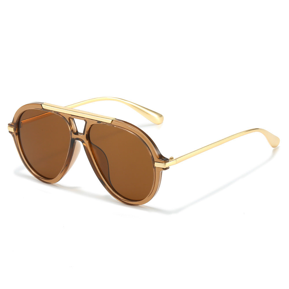 Fashion-Forward Futuristic Round Sunglasses Stornfield