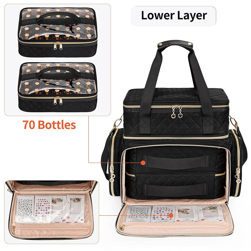 Elegant and Multifunctional Cosmetic Tote Bag Stornfield