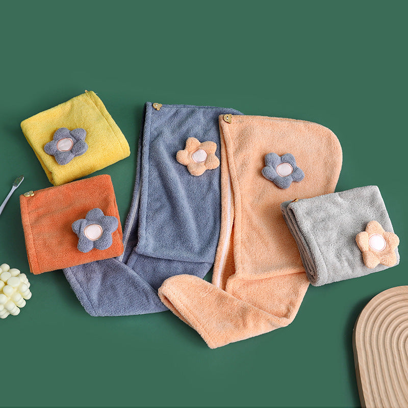 Women's Hair Turban with Practical Button Stornfield