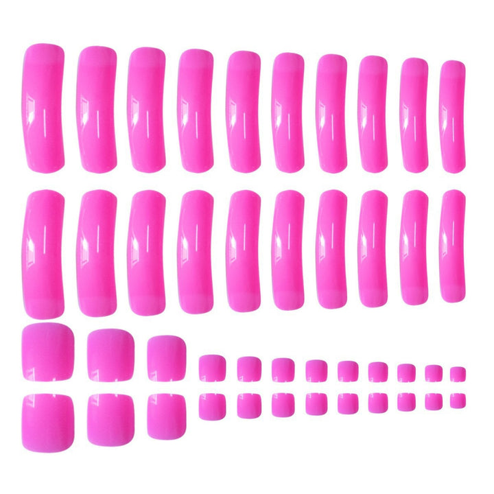 Long Glossy Press-On Nail Extensions Stornfield