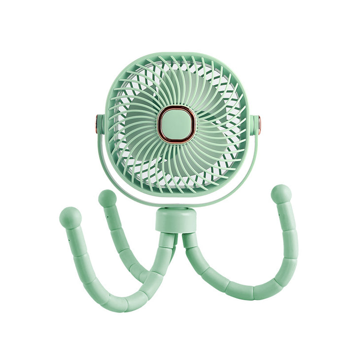 Unisex Mini-Portable Fan with Flexible Mount Stornfield