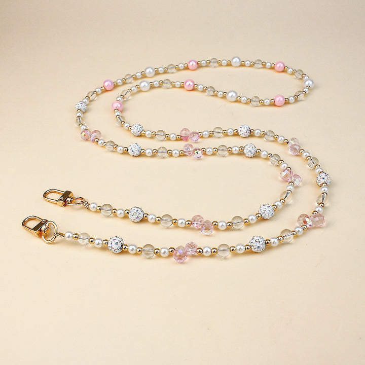 Heart-Designed Beaded Eyewear Chain Stornfield