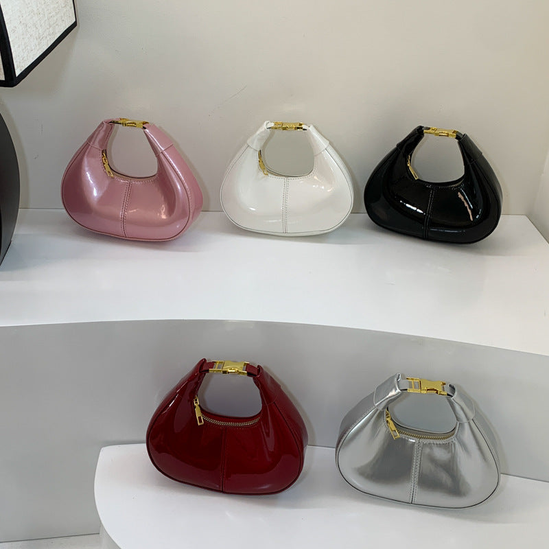 Glossy Patent Leather Evening Handbag Stornfield