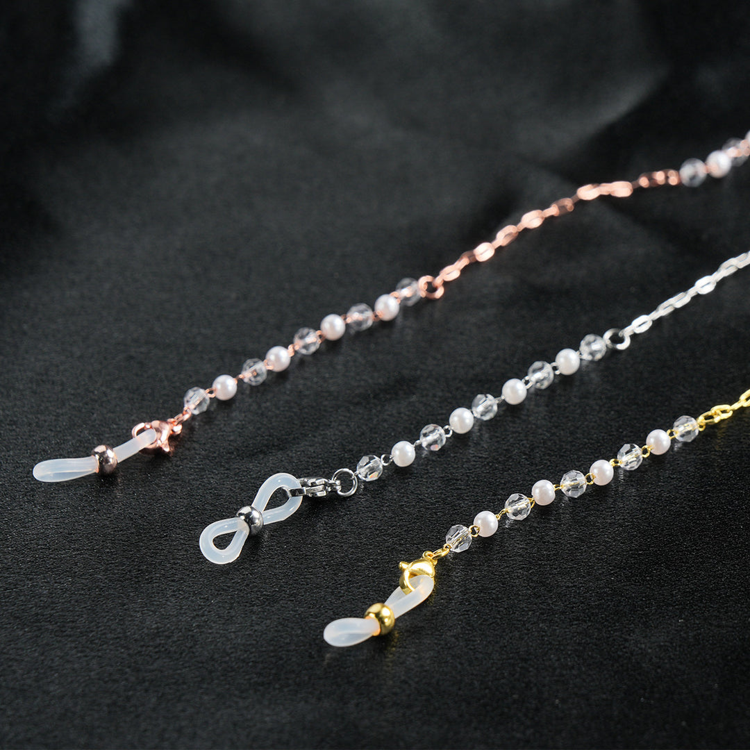 Elegant Pearl-Accented Eyewear Chain Stornfield