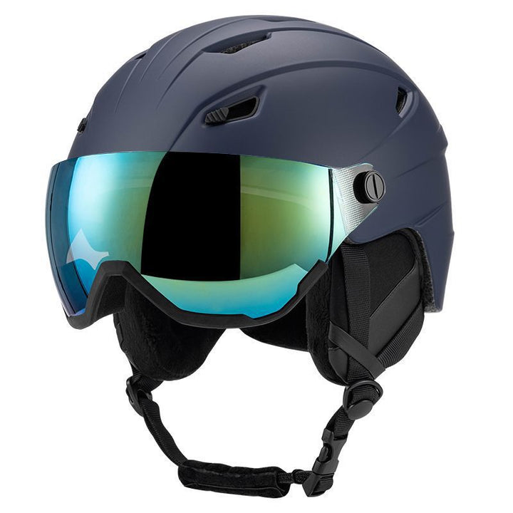 High-Performance Skiing Helmet with Integrated Visor Stornfield