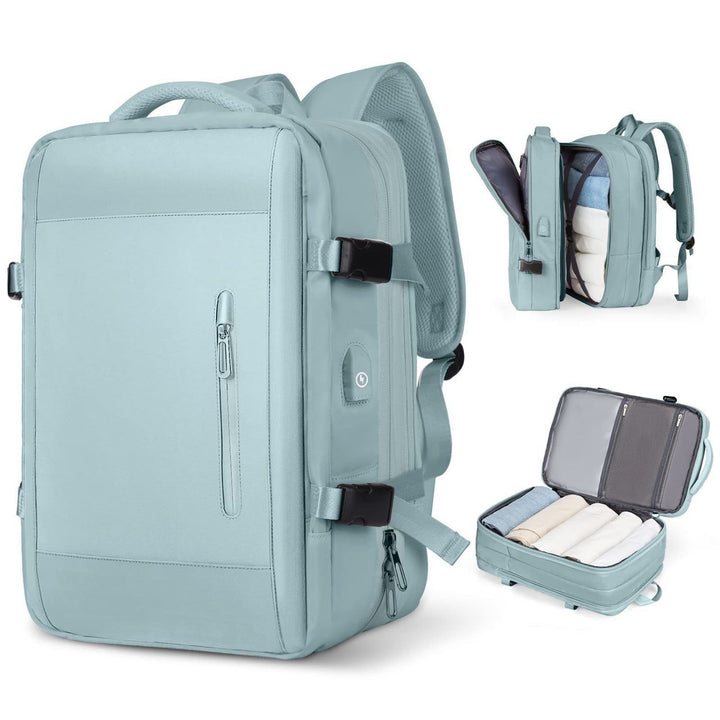 Multifunctional Laptop Backpack with USB Charging Port and Water-Repellent Material Stornfield
