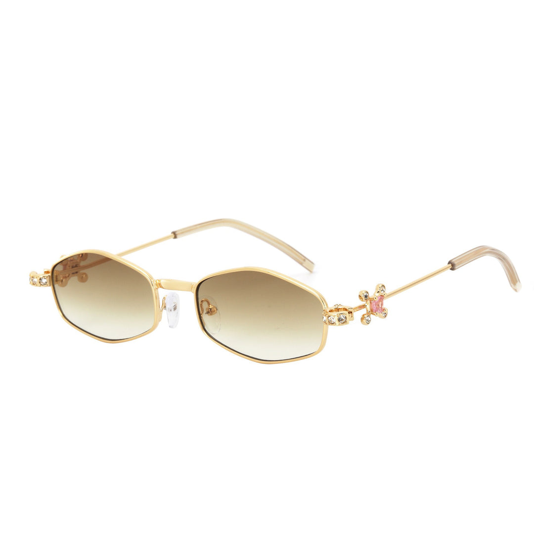 Women's Designer Sunglasses with Elegant Decorative Frame Stornfield
