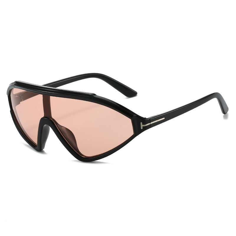 Women sporty sunglasses with ergonomic full rim design Stornfield