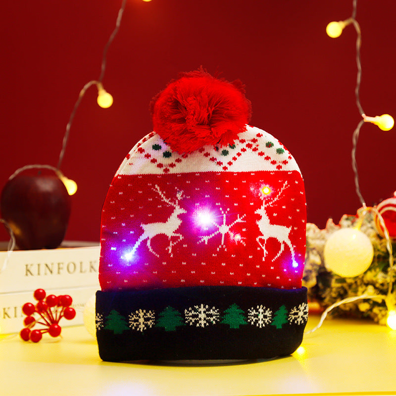 Funny Christmas hat with LED lights Stornfield