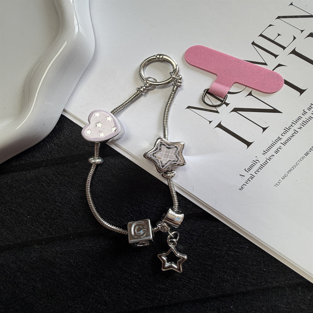 Unique Beaded Charm Keyring Stornfield