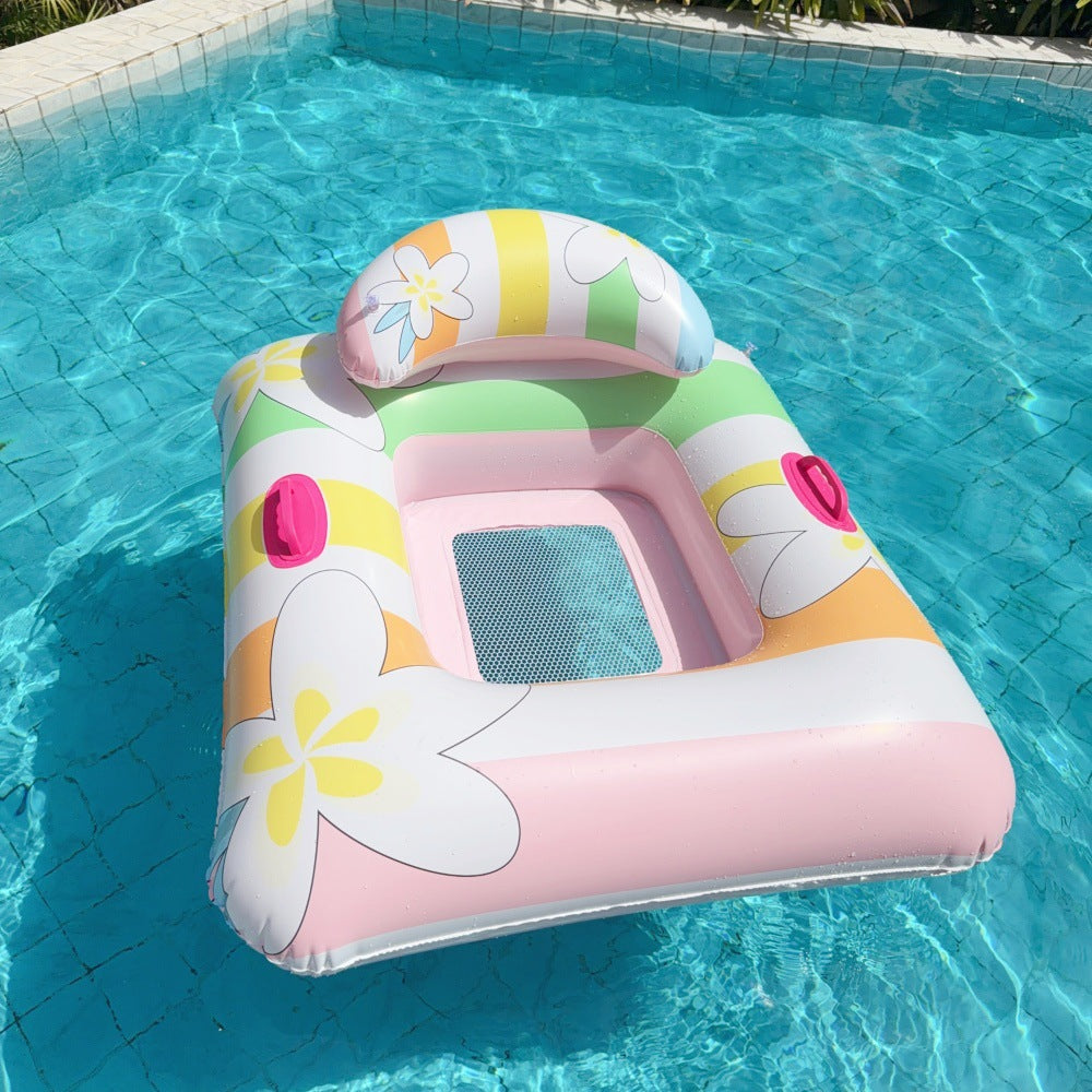 Inflatable Pool Lounger with Sun Canopy Stornfield
