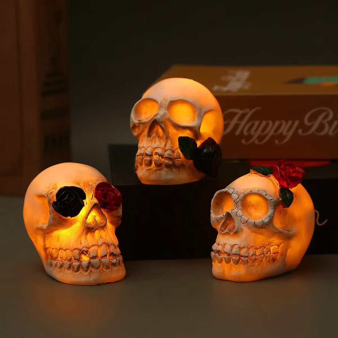 Decorative LED Skull Lamp Stornfield
