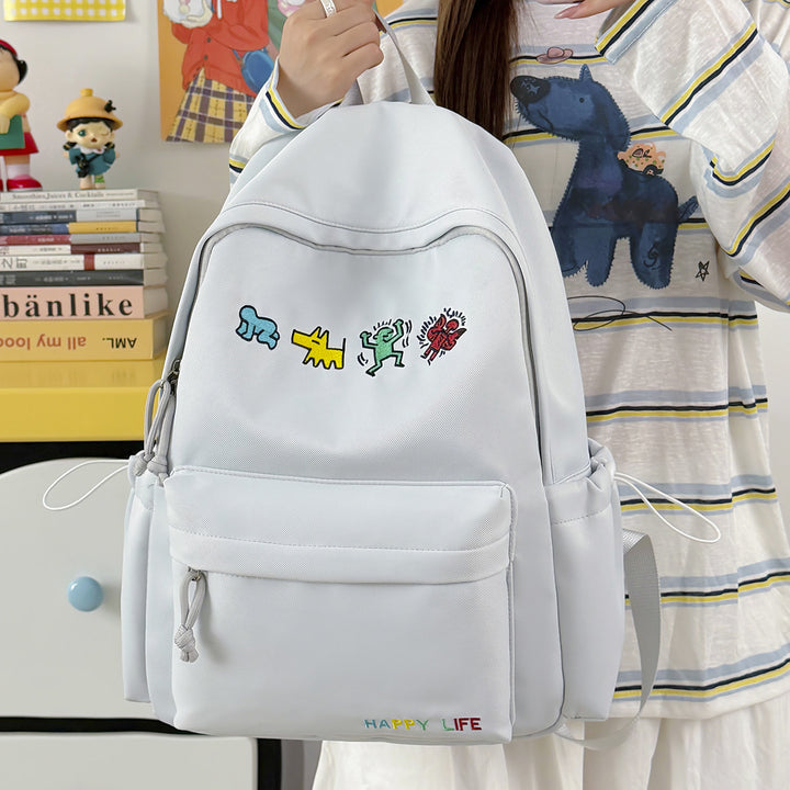 Fun Themed Embroidered Backpack Stornfield