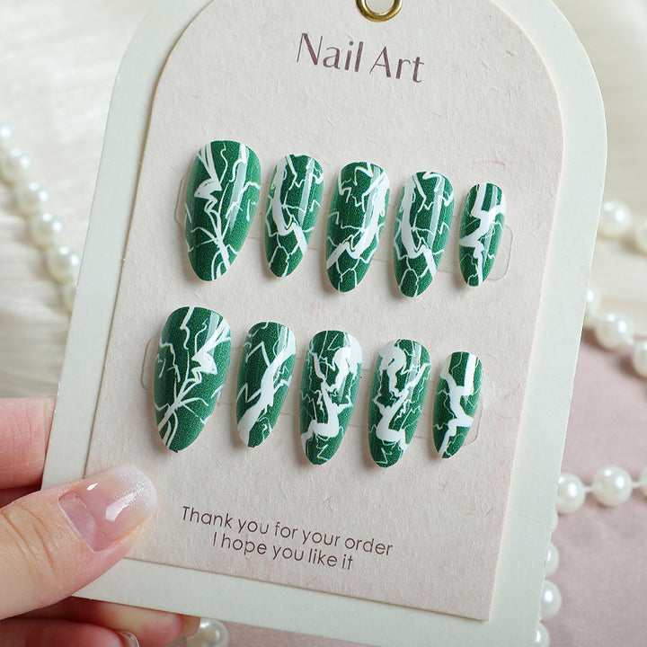 Artistic Abstract Press-On Nail Set