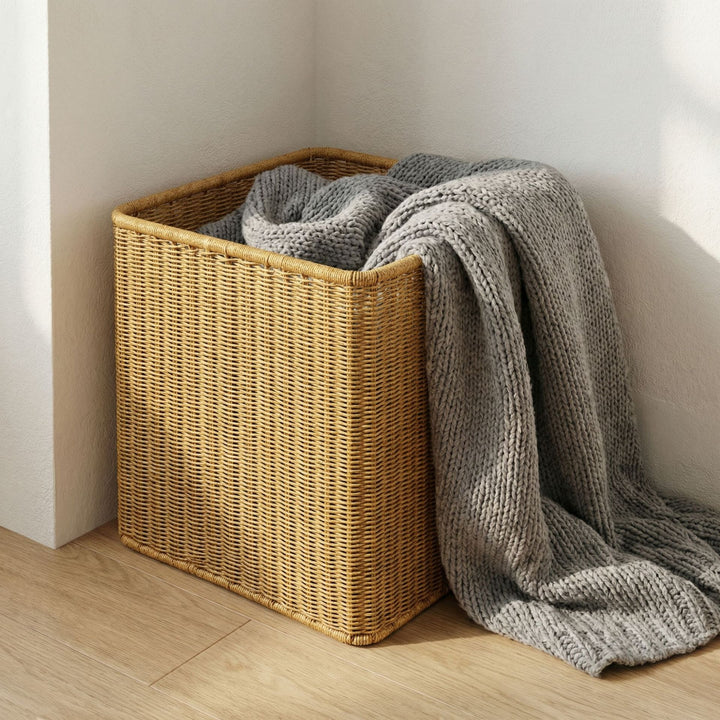 Rectangular Woven Storage Box Stornfield