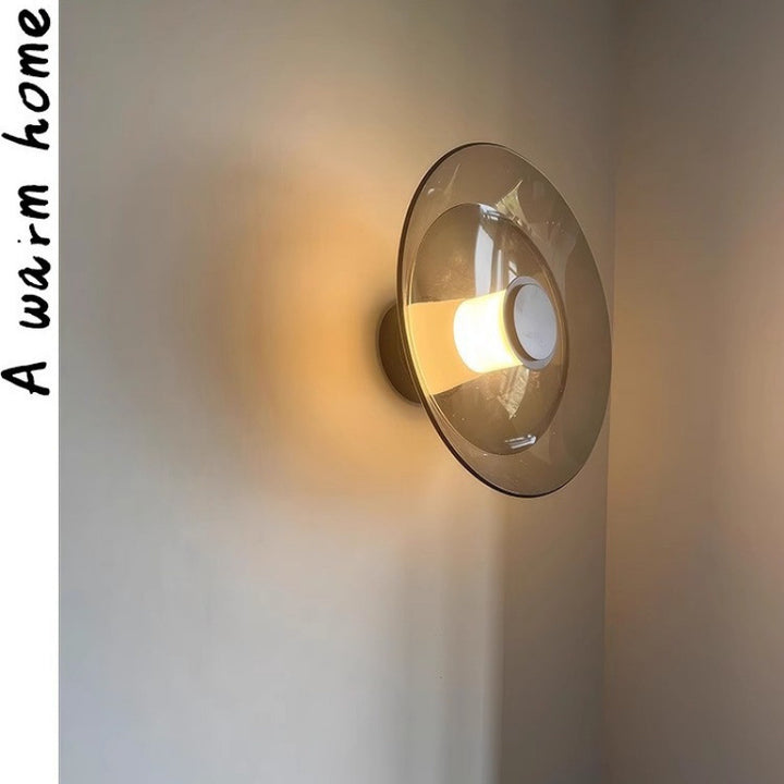 Contemporary Glass Wall Sconce