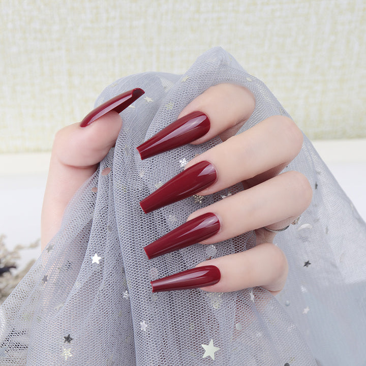 Vibrant Stiletto Press-On Nails Stornfield