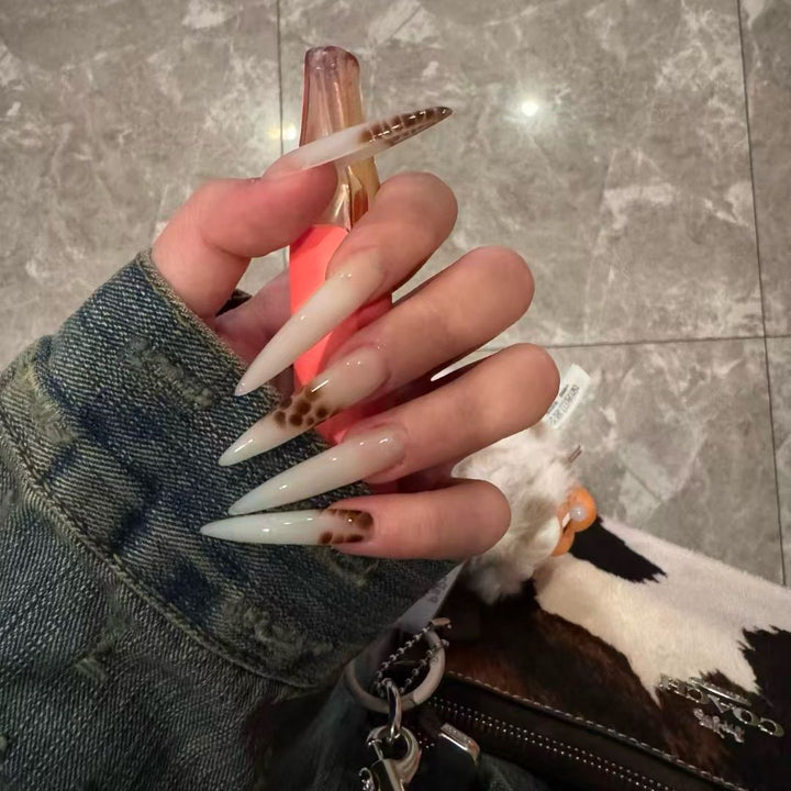 Artistic Long Stiletto Nail Enhancements Stornfield