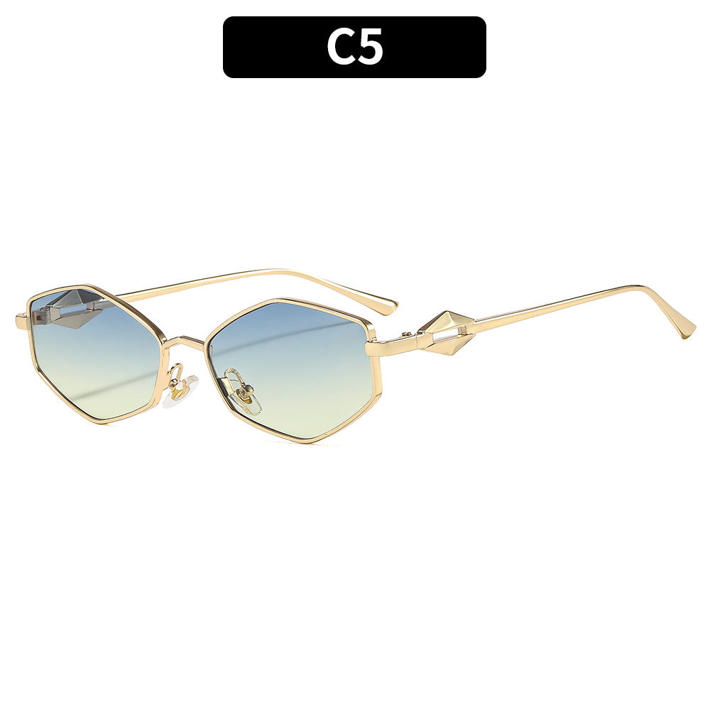 Hexagonal Frame Eyewear