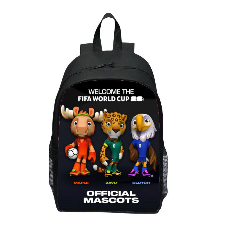 Sporty backpack with Wm trophy design Stornfield