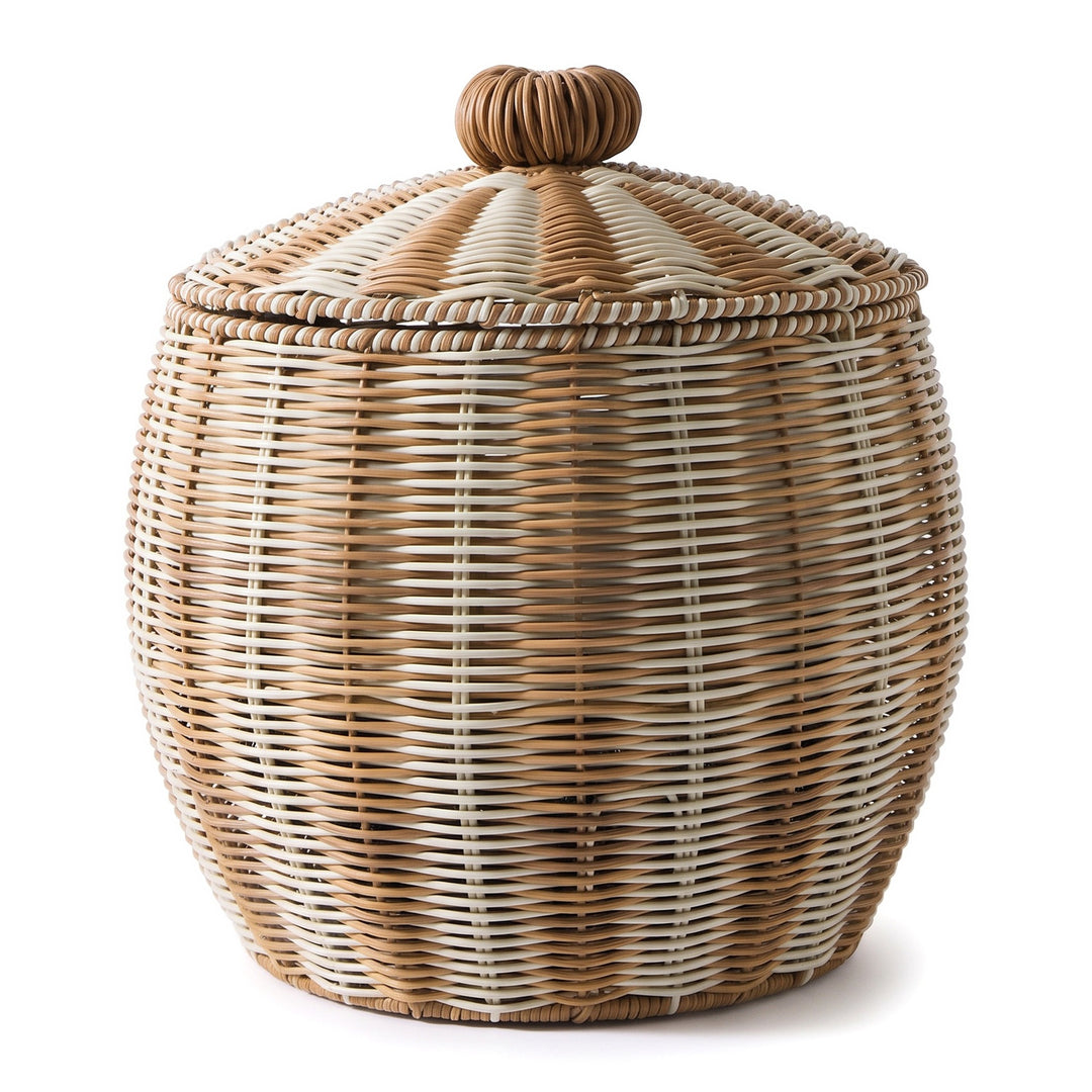 Stylish basket with lid Stornfield