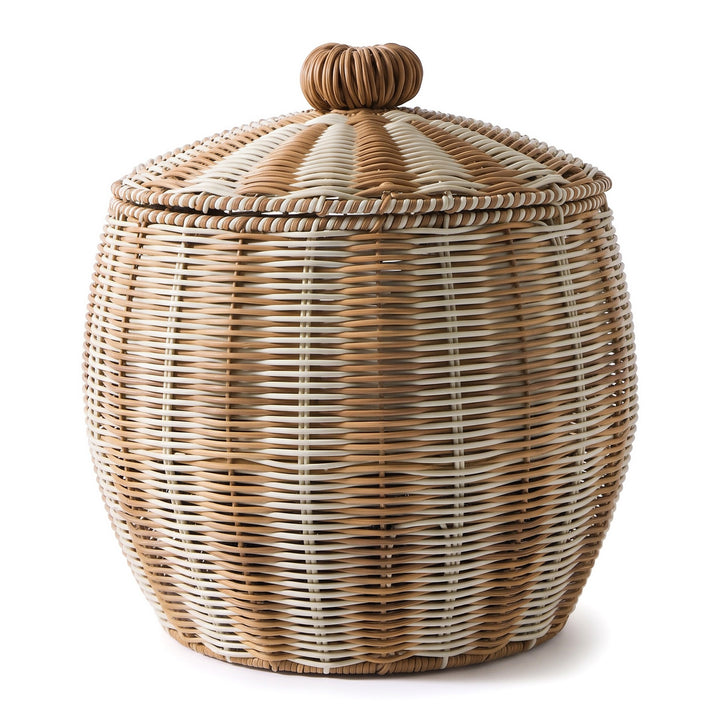 Stylish basket with lid Stornfield