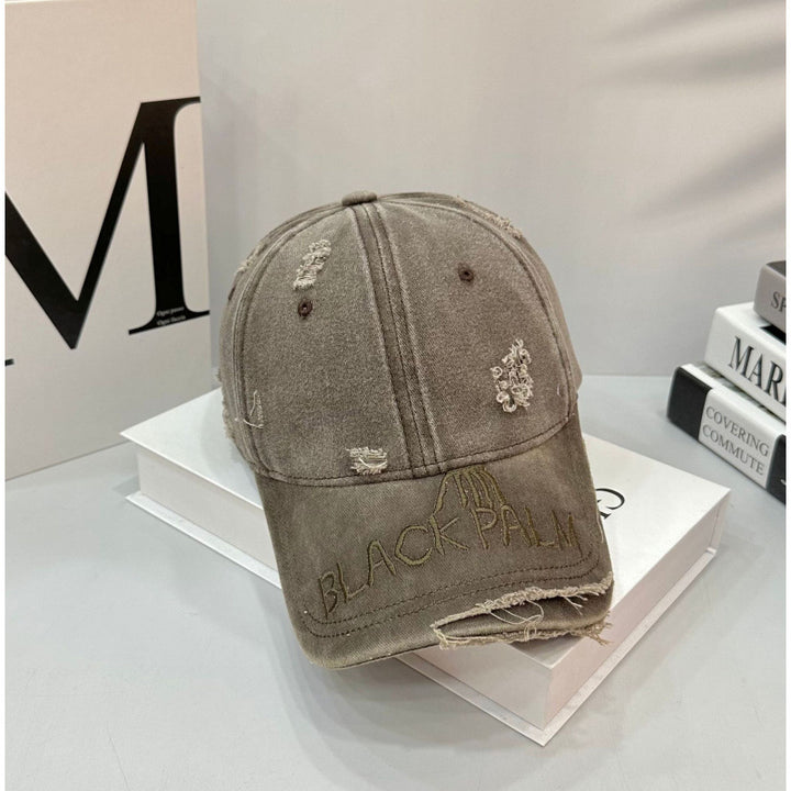 Women's Distressed Cotton Baseball Cap Stornfield 1784083899