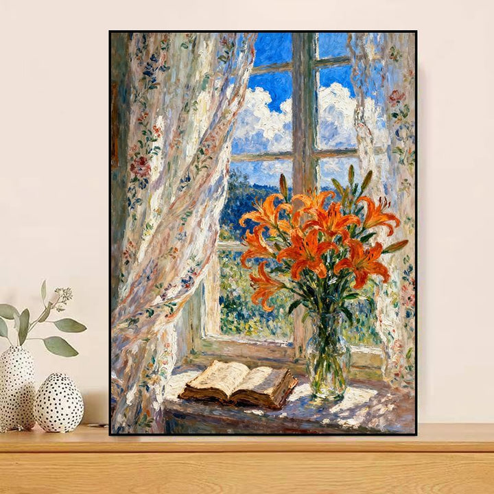Vintage Floral Canvas Art Print Stornfield