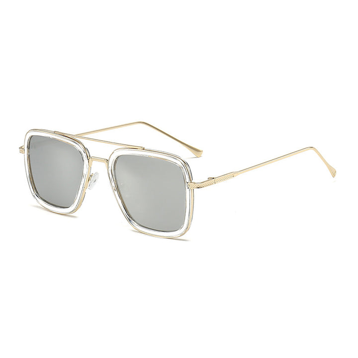 Women's stylish square sunglasses with metallic details Stornfield