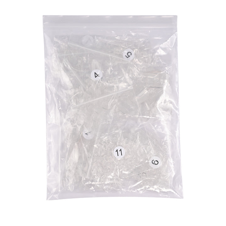 Professional Clear Gel Toenail Tips Stornfield