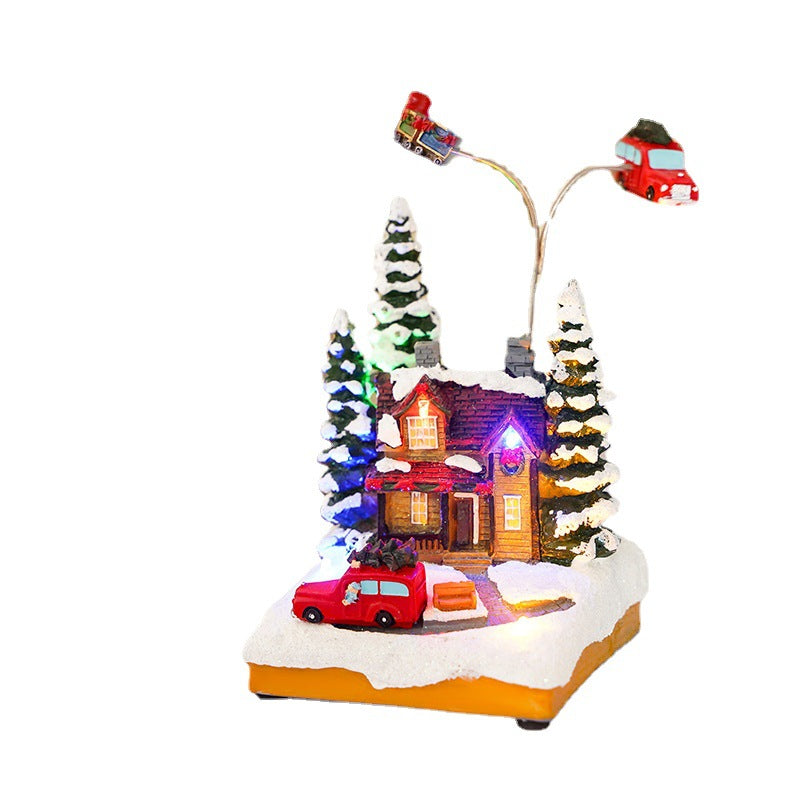 Nostalgic Christmas Village Decoration Stornfield