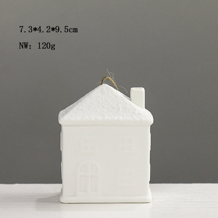 Decorative House-Shaped Ceramic Stornfeild