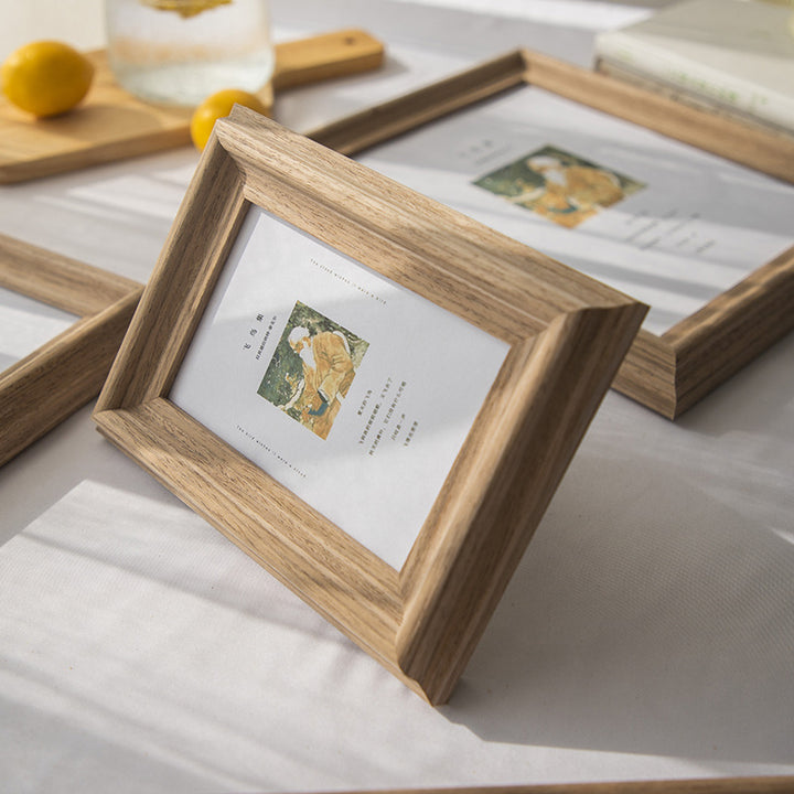 Rustic Wooden Picture Frame for Wall Display