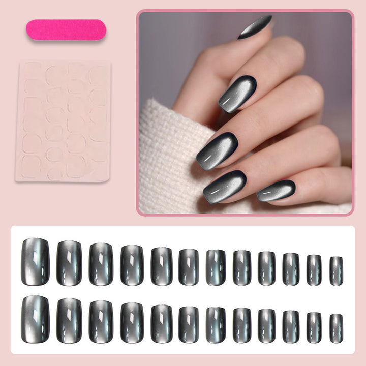 Acrylic Nail Set with Elegant Ombre Effect Stornfield