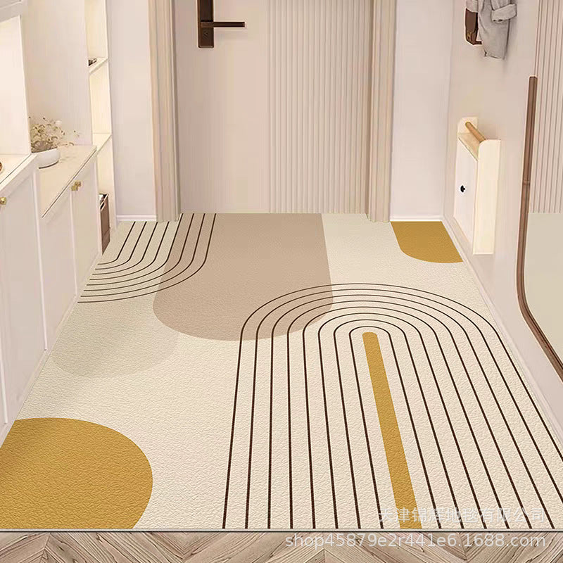 Abstract Geometric Patterned Area Mat