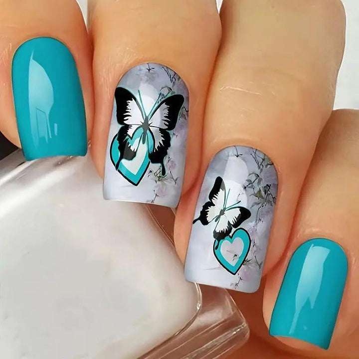 Floral Gradient Nail Art Design Kit Stornfield