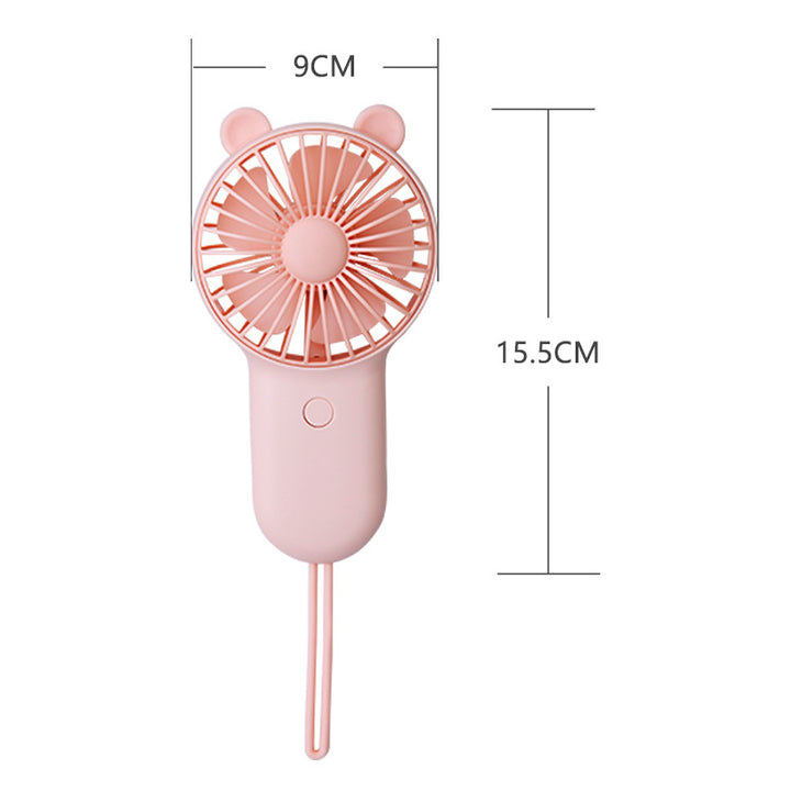 Unisex Portable Handheld Fan in Playful Animal Design Stornfield 1782010553
