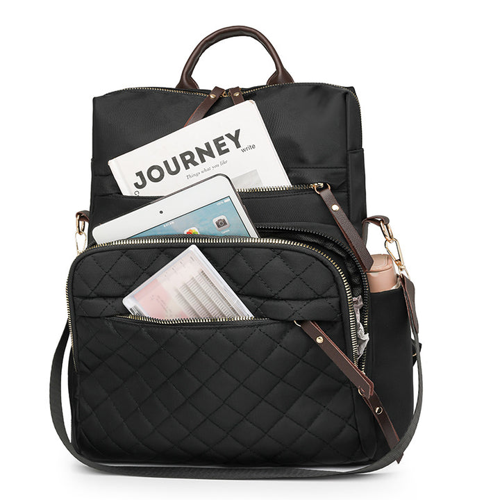 Quilted Multi-Compartment Backpack Stornfield