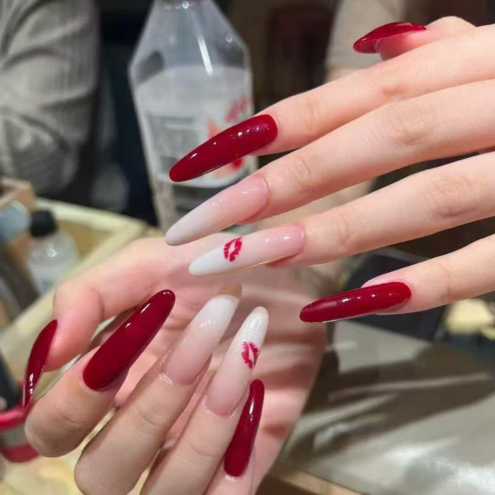 Artistic Long Stiletto Nail Enhancements Stornfield